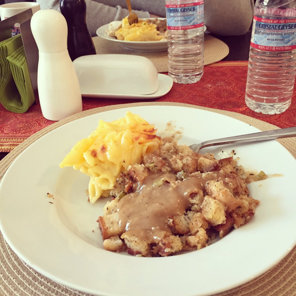 glutenfree702's tweet photo. #Leftovers This was all #glutenfree! My MIL made the stuffing with @udisglutenfree bread. https://t.co/onpct5xxyT