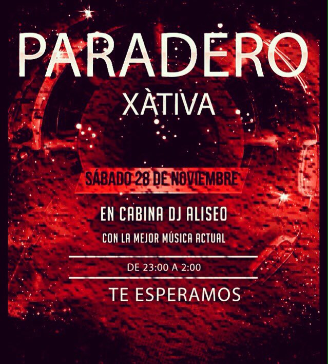 Paraderoxativa's tweet photo. Mañana...FIESTON!!

@Vicentepons2 @Saru_94 @guevaramartin10 https://t.co/FG4nPtqz7W