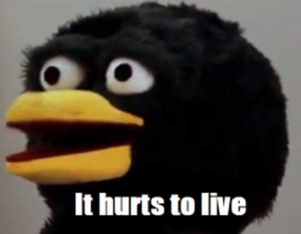 When somebody hates you.