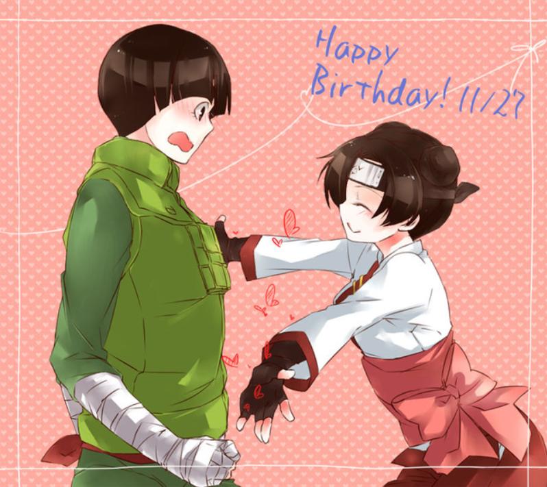  \"Happy Birthday Rock Lee!\" 