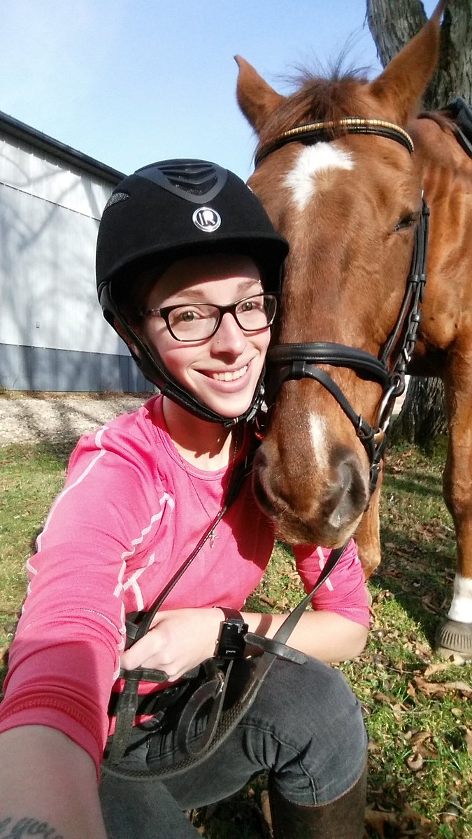 jennanicole126's tweet photo. @Equiflexsleeve this is how we #OptOutside ! I think my OTTB enjoyed a day of play as well :) https://t.co/OPPHSg16lm