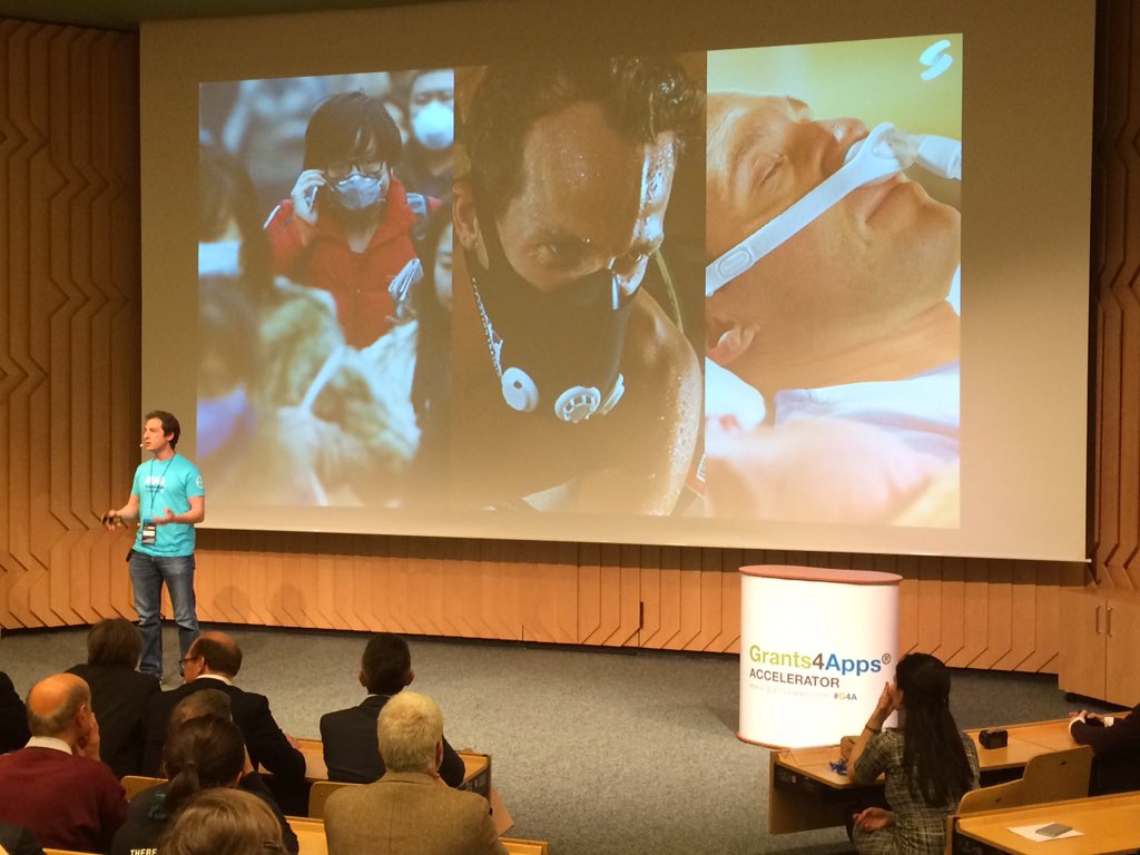 MichaelReiterPR's tweet photo. Pitch/ @Sendinaden: the importance of breathing/ masks printed - perfect fit/ individual. Available as of today #G4A https://t.co/pjk0RFaQio