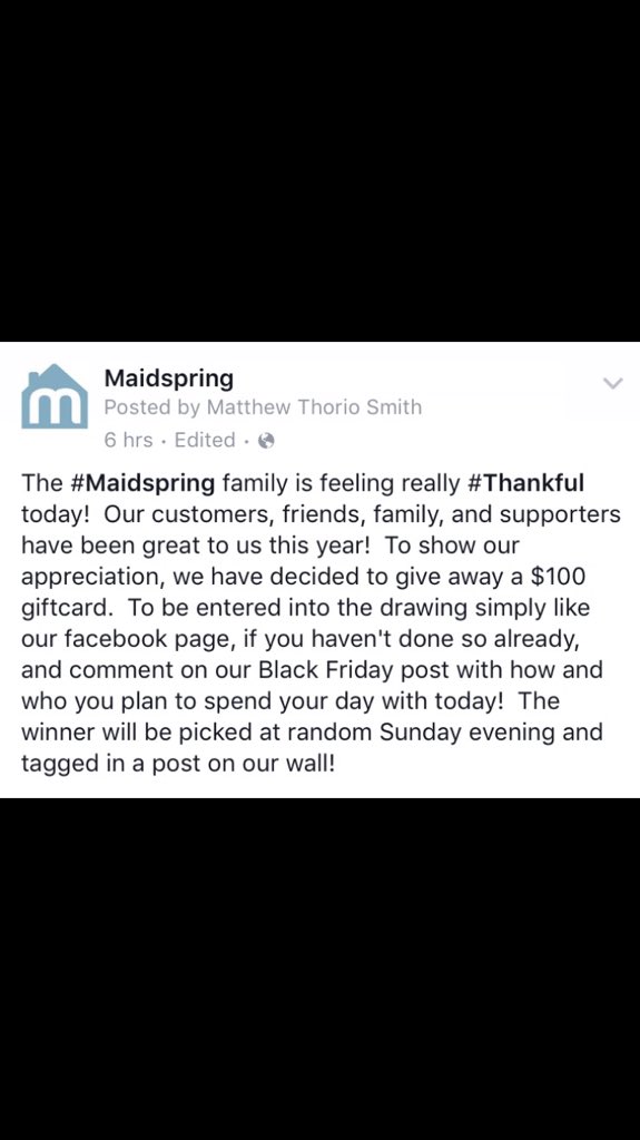 Maidspring tweet picture