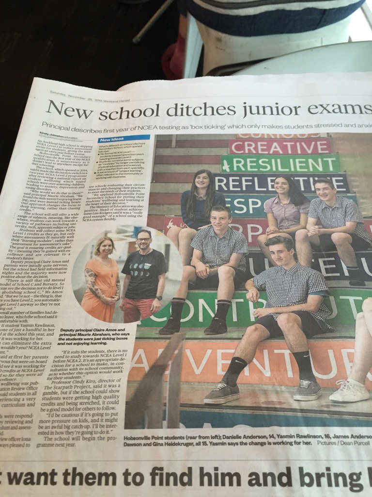 Very exciting to see <a href="/HPSSchool/">Hob Point Sec School</a> in the Herald after #GELPedu visit - including some of the awesome students we met!