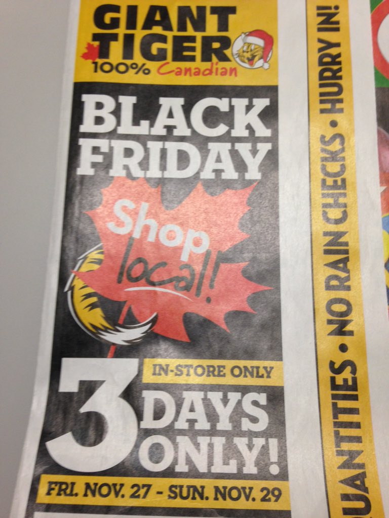 GTPortHope's tweet image. Lots of Black Friday deals at Gianttiger Port Hop