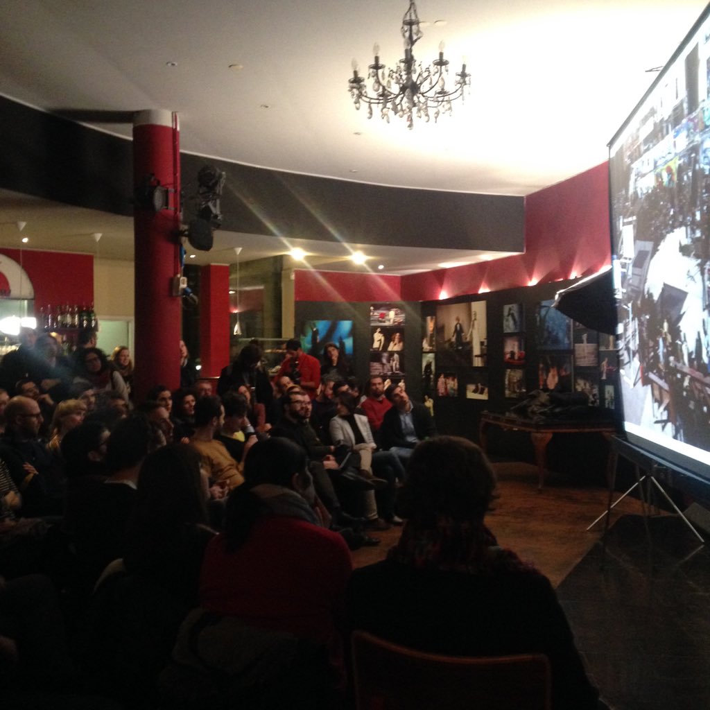 New_Gens's tweet photo. Now live #NGF2015 at Teatro della Tosse #genoa #pechakucha @itinerantoffice @pkngenova #architecture https://t.co/BcJnTKlsEe