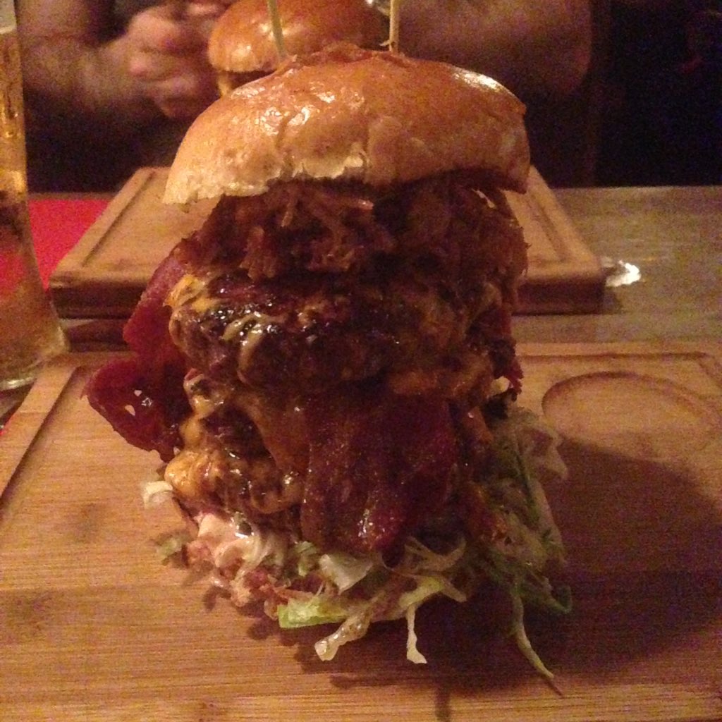 Darlington10's tweet photo. Devastator Challenge. Done. I'm devastated. #danvsfood https://t.co/P0AKAIQ9Fs