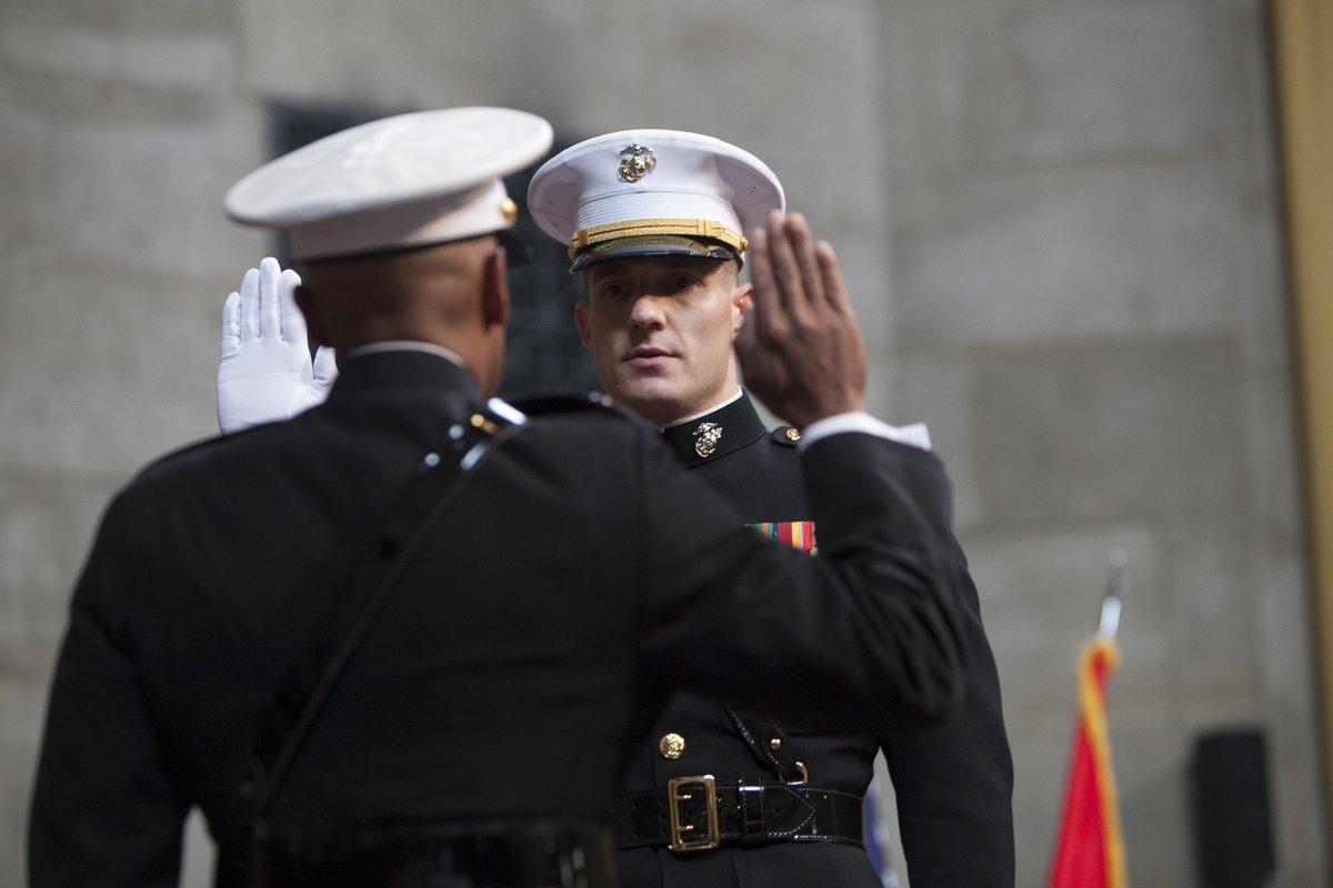 USMarineCorps's tweet photo. What defines the character of a leader? The Marine Corps will show you. https://t.co/LBem8woqB9