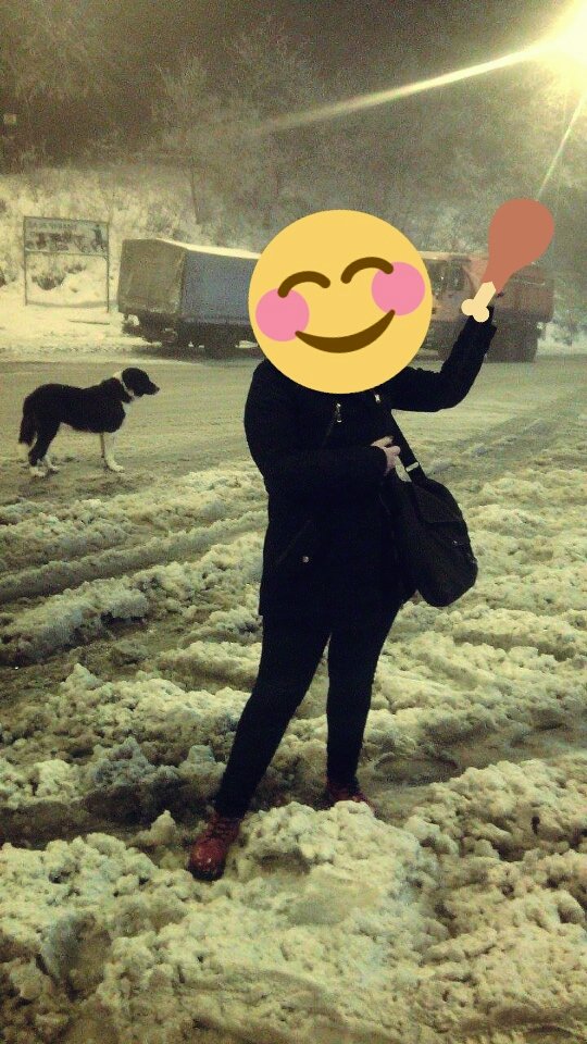 Депре по снеговите со кутрето.хехе
позз