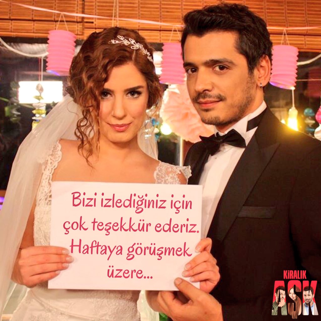 kiralikaskdizi's tweet photo. #KiralıkAşk'ın 23. Bölümü sona erdi. Yoğun ilginizden dolayı çok teşekkür ederiz. https://t.co/S4R4smiZ4I