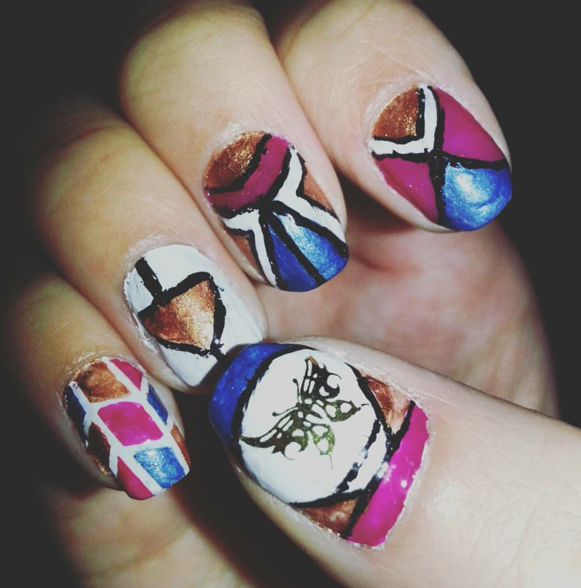 #NailArt #Pharaon #Nails #Art sk.mu/aaC3PWGimBnG