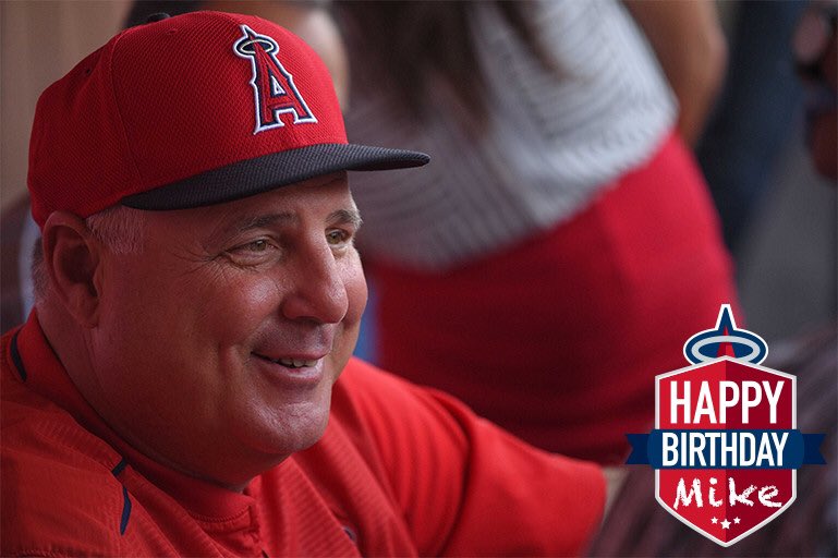 Happy Birthday to our skipper, Mike Scioscia! 