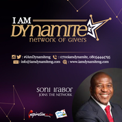 IFM923's tweet photo. #iAmDynamiteNg Are you? Join the #NetworkOfGivers, // @titithedynamite cc @IraborSoni https://t.co/2jmzsWUWT7