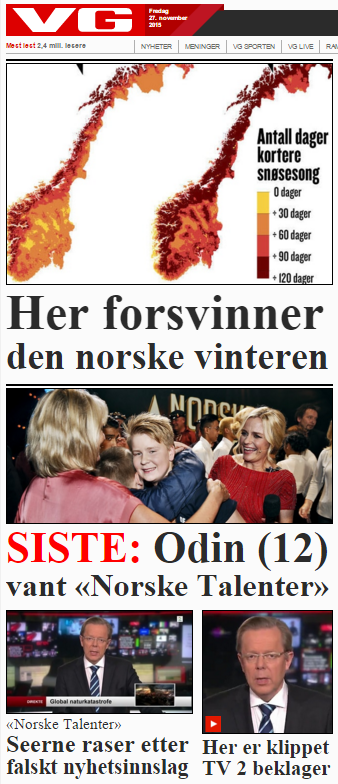 Sklatring's tweet photo. Klager på #tv2 for uetisk intro i #Norsketalenter,men scroller forbi ekte saker #virkelighetsoppfatning #blackfriday https://t.co/VTfWThSlvk