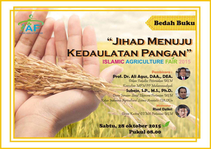 #TODAY Bedah buku is loading. Yuk, segera ke R. Seminar KPTU A1 Lt. 3FPN UGM.