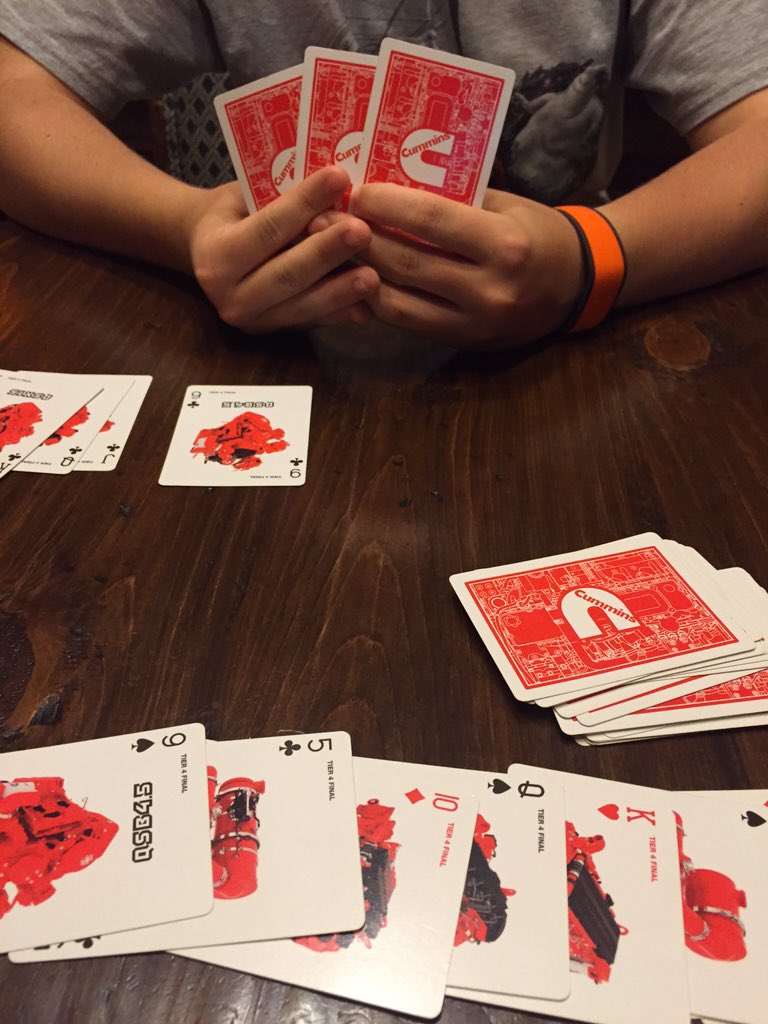 billyg_ncsu's tweet photo. Relaxing game of cards at Disney. #Cummins @BillreederB https://t.co/QbXbCCqbv1