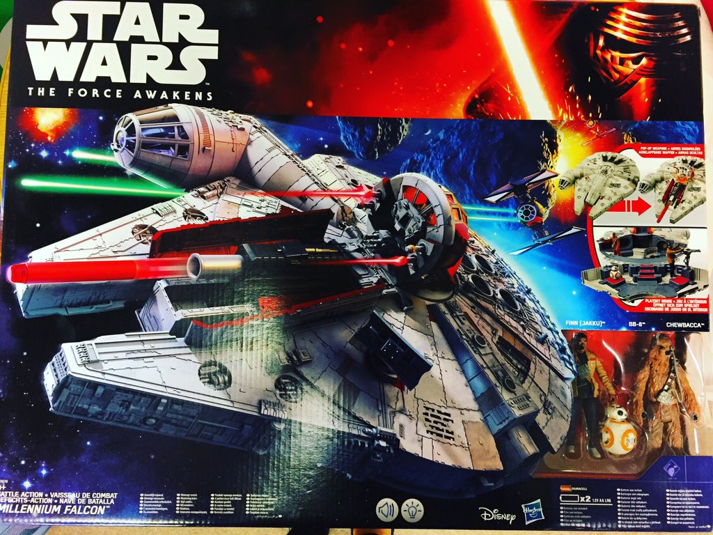 RTEOne's tweet image. We've got a millennium falcon to give away right here on Twitter too! Follow @RTEOne &amp;amp; tweet with #LateLateToyShow!