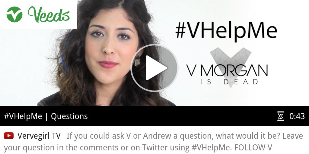 veedsdiy's tweet image. VIDEO #VHelpMe ► veeds.com/i/tO9GHBO-vI3S…