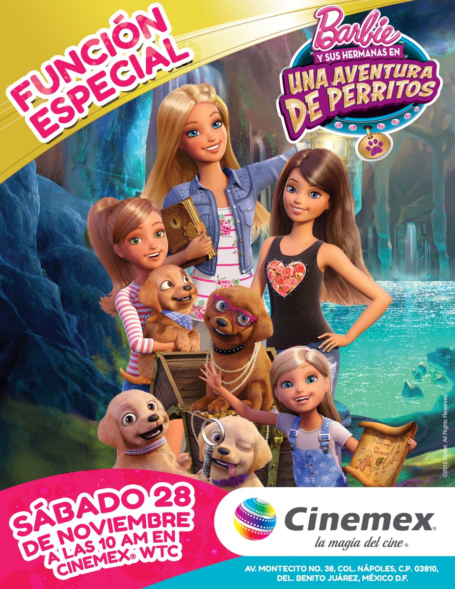 Cinemex's tweet photo. ¿Quieres un pase cuádruple para la función especial de #Barbie mañana en #CDMX?

Da RT y mantente atento https://t.co/L8BqDMlkEB