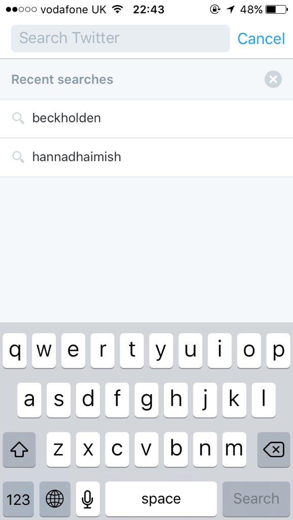 This is the only thing I use Twitter for