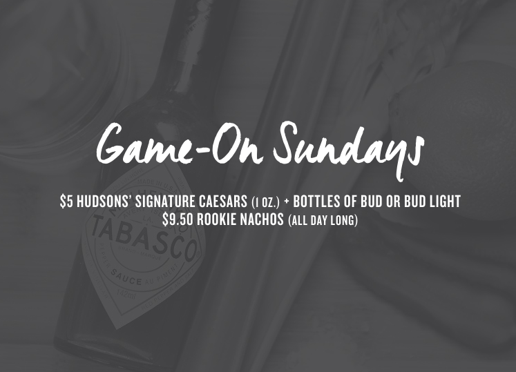 CanadasPub's tweet photo. Don't miss out on our #GameOn specials this Sunday! Call to reserve a spot as tables will fill quickly. #GreyCup https://t.co/mIDlVXChbJ