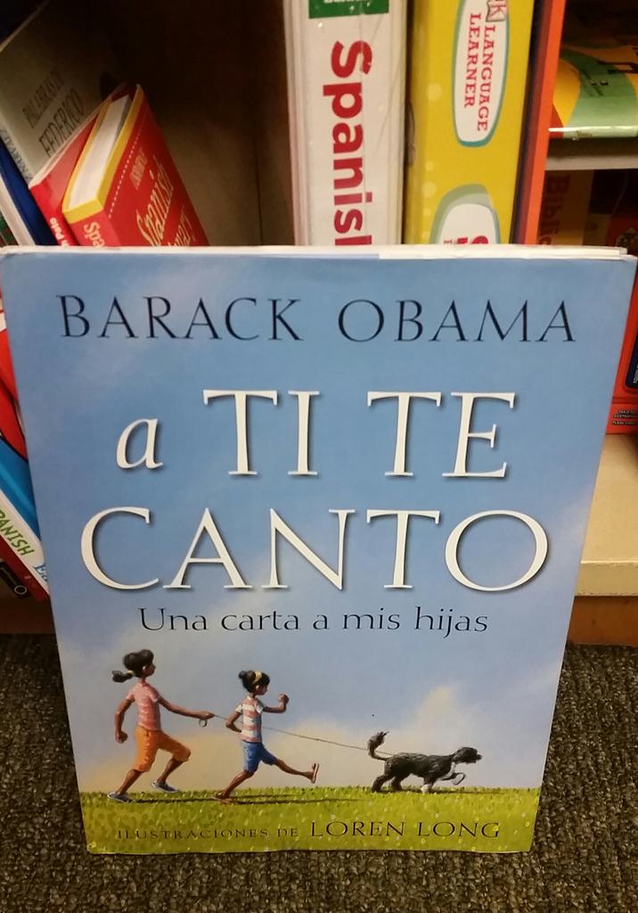 Didnt know <a href="/BarackObama/">Barack Obama</a> had a cute book for children translated to #Spanish bravo #Obama!! Bravo #Barnes&amp;Noble