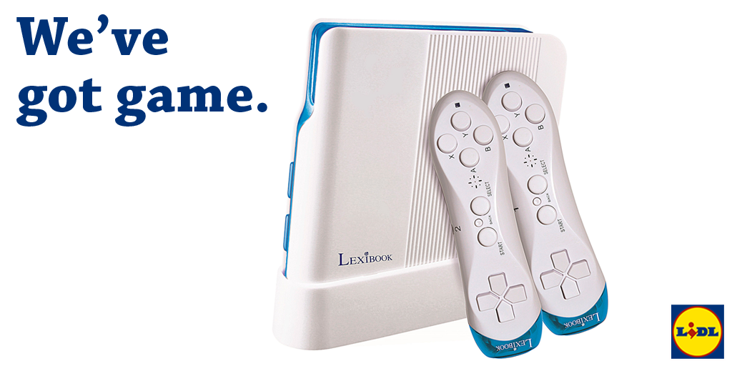lidl_ireland's tweet image. We've got 1 for the playas on the @RTELateLateShow tonite! RT 2 win a Lexibook TV Games Console, on sale 21/12 #LLTS