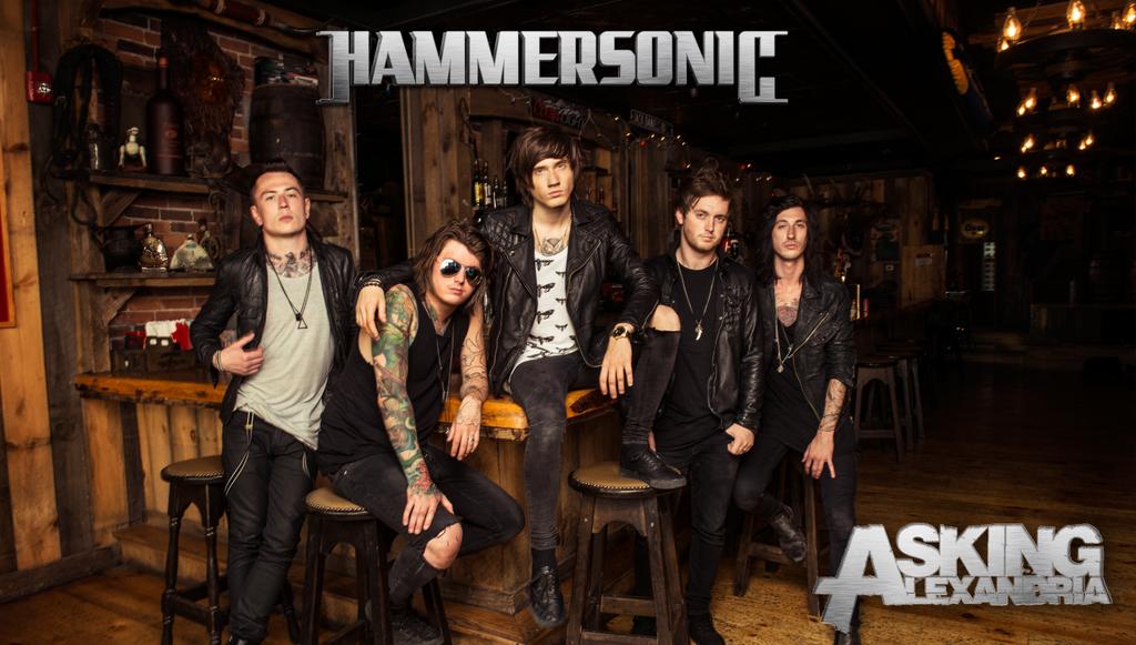 Inilah salah satu headliner #Hammersonic2016 :jagoan metalcore dari Yorkshire Inggris Asking Alexandria <a href="/AAofficial/">Asking Alexandria</a>