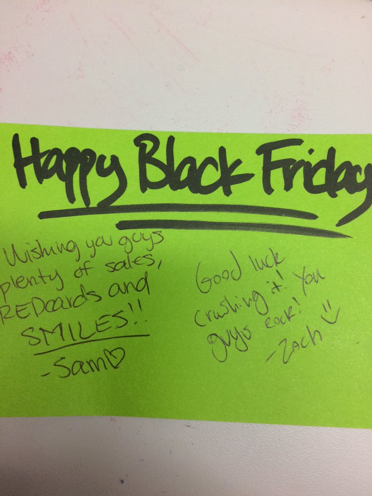 Got a nice note on our C&amp;S delivery. Thanks #YakYakCity! We ❤️ you! #D166 #onedistrictnoteightstores