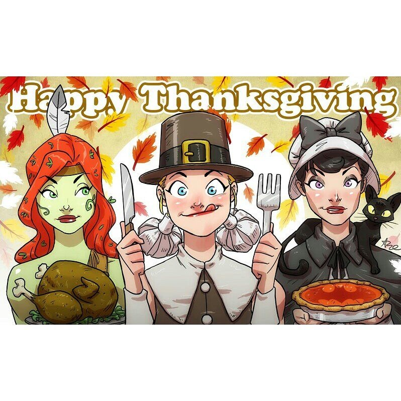 HarleyTheJester's tweet photo. Ah' know Im a bit late ta' say' but I hope you all had a great Turkey Day! Thankful for all mah' wonda'ful friends! https://t.co/fhgEMZ8pyc