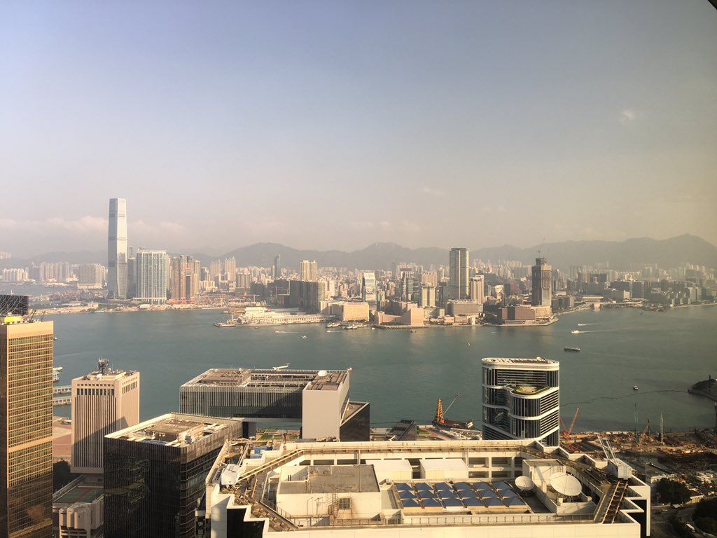 spdline's tweet photo. View from my room @ConradHotels #PerfectWeekend #hongkongtravels https://t.co/Ws7yJNlQJ8