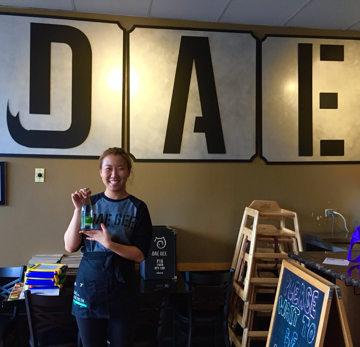 DRYSoda's tweet photo. Cucumber DRY pairs perfectly with @Dae_Gee's Korean BBQ menu. #DRYDrop #Denver https://t.co/Hv3mm1EQWx