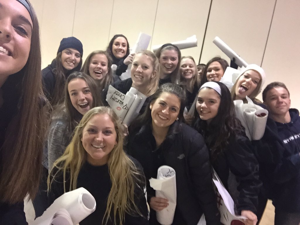 Live update: we got the signs and are on our way! #goramblers