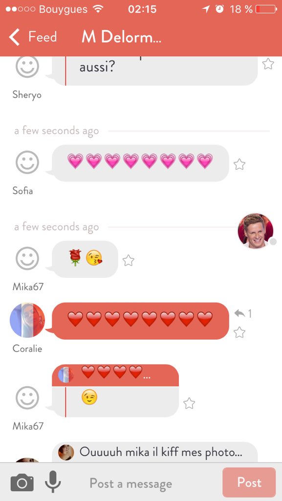 LesEnorasDuChat's tweet photo. ACTION #LOVE sur l'appli mobile @mdelormeau !
La Team @LesEnorasDuChat au top pour la bonne humeur @mytriber #madapp https://t.co/JgRuGzbkEx