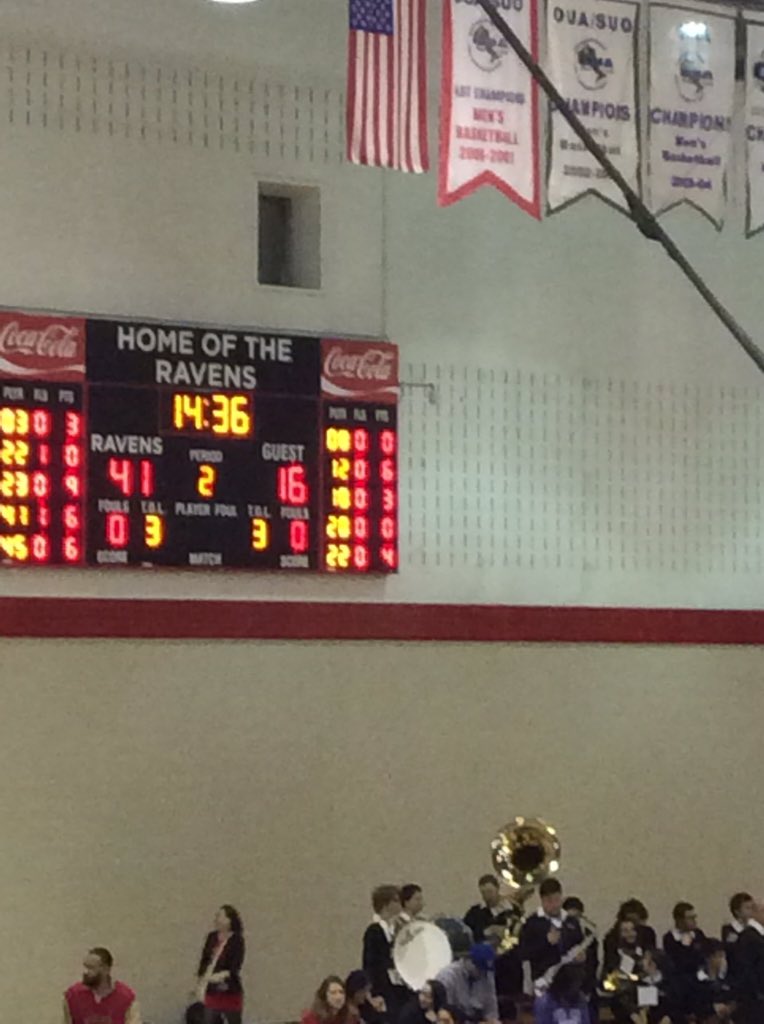 GrahamPedregosa's tweet image. Hi @WesternMustangs welcome to the Ravens Nest @CURavens. #domination #ouabasketball