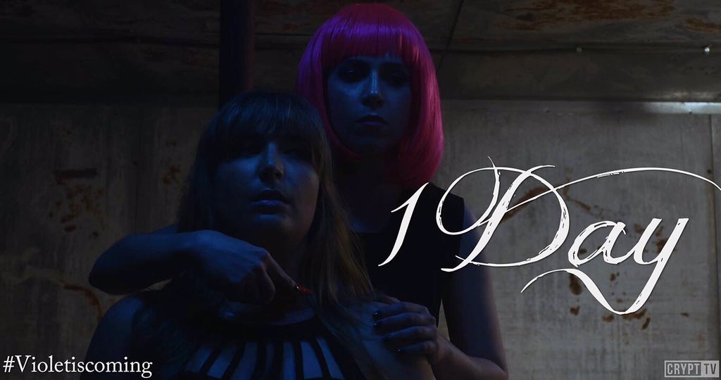 EmilyDiPrimio's tweet photo. In 24 hours Violet will be premiering on @crypttv!! #violetiscoming https://t.co/UwlMgIigGV