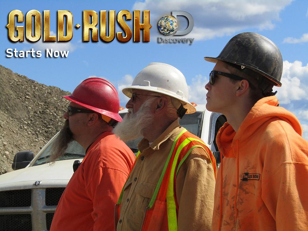 Gold_Rush's tweet photo. RT if you're watching an all new #GoldRush, starting NOW on @Discovery! https://t.co/uNaAkbyWiO