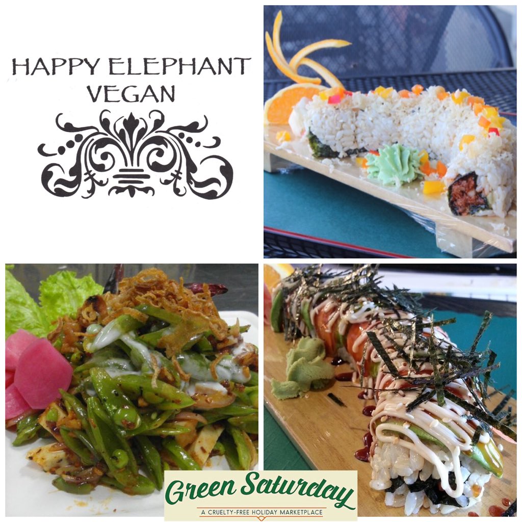 Vendor spotlight! 🗣 <a href="/happyelephantvg/">Danny's Vegan</a> will be dishing out some delicious packaged vegan food &amp; fresh bottled juices!
