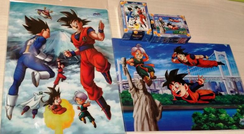 フジテレビコーナーより、「ドラゴンボール超」の、ご当地クリア