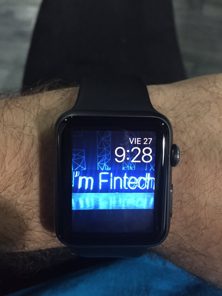 MobilMorales's tweet photo. Improving our innovation ideas #FintechChallenge2015 @ubiquom @Wayra @BancosAval @ApplWatchNews https://t.co/cEaTxLgx7n