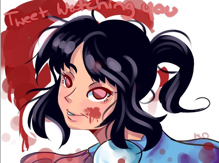 NihaoShampoo's tweet photo. Im too intimidated to tweet or talk to you... but i heard you like fanart soo...@YandereDev https://t.co/k60V8RPkdx