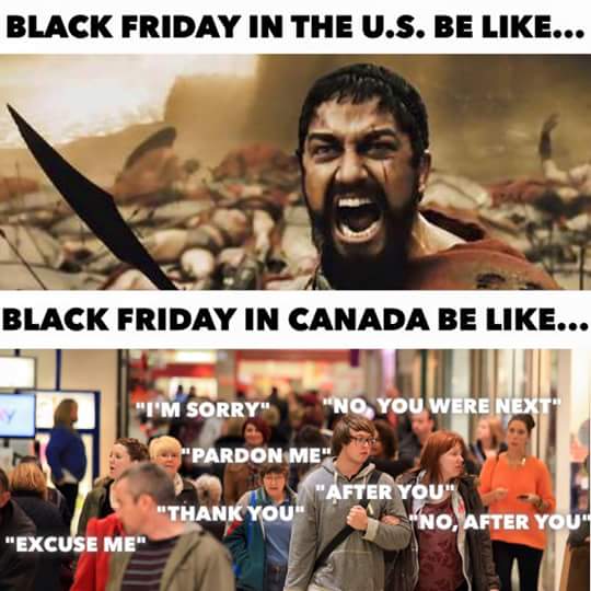 djshaneo's tweet photo. Nobody should die from shopping... #canada #BlackFriday #dumbfriday https://t.co/IB5tELS49V