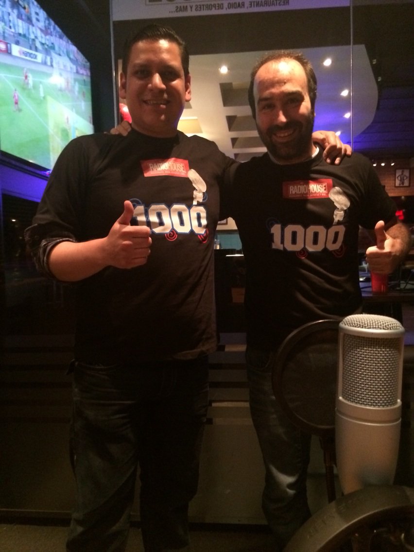 JimmyArturo's tweet photo. El popular @ruloraulas buen amigo y nuestro experto en fútbol internacional en @radiohousehn #RH1000 https://t.co/wuYsiq7DoD