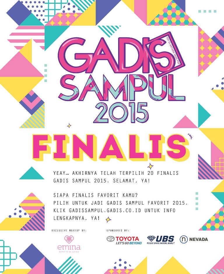 GADISmagz's tweet photo. Ayo vote #GADISSampul 2015 favoritmu di https://t.co/EPlsXzif2Y untuk jd GADIS Sampul Favorit Pilihan Pembaca 2015 https://t.co/RSn5EaCuNZ