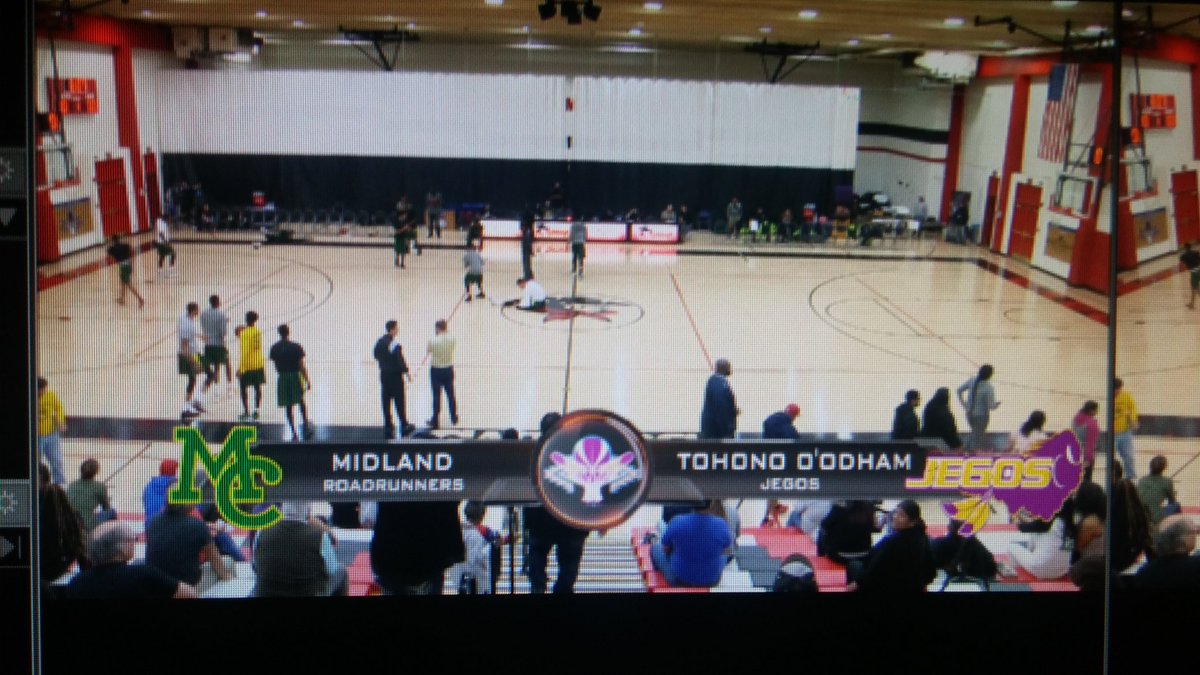 AZSportsTV's tweet photo. Tohono O'Odham vs Midland coming up next at The Native American Classic, live at https://t.co/yRtz4Xw41g #NAC2015 https://t.co/GXXwFbw4k2
