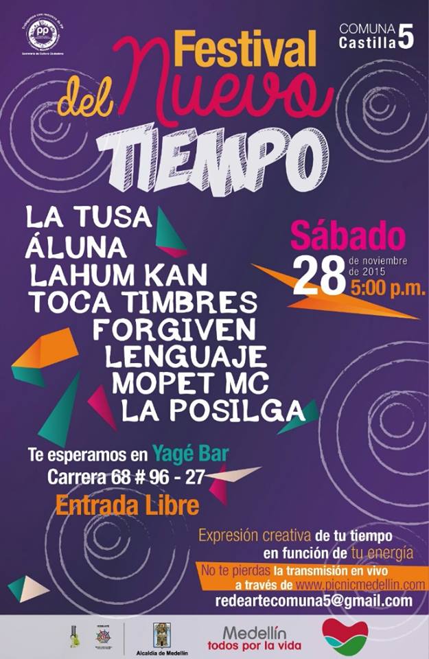 REDEARTE5's tweet photo. Nos vemos mañana con el IV Festival del Nuevo Tiempo https://t.co/9ChpcVHogv