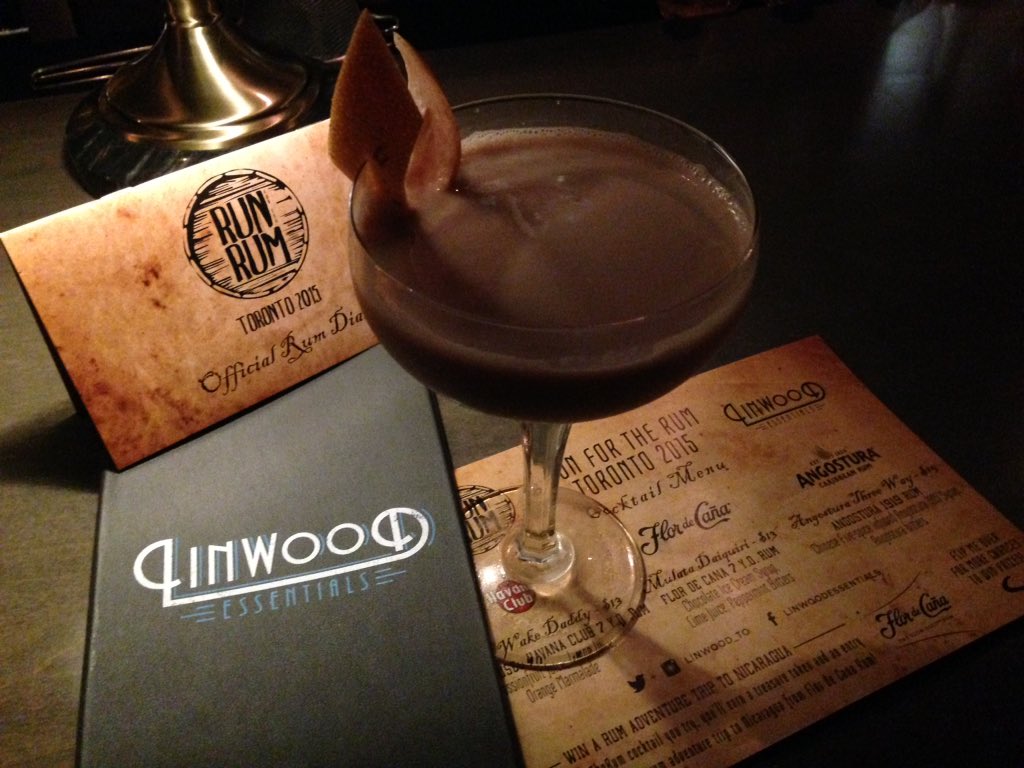 KazzaMoodie's tweet photo. Another amazing cocktail, from @linwood_to - 'Mulata Daiquiri' @flordecanarum #delicious #runfortherum #cocktails https://t.co/92Td1zcyps