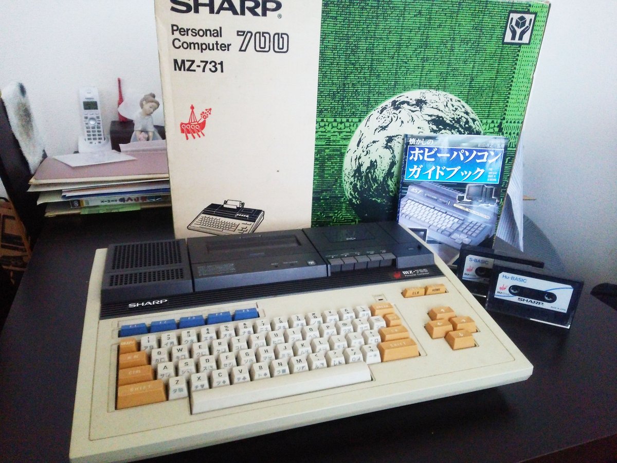 懐かしのホビーパソコン紹介 第17回 Mz 700 シャープ 19年