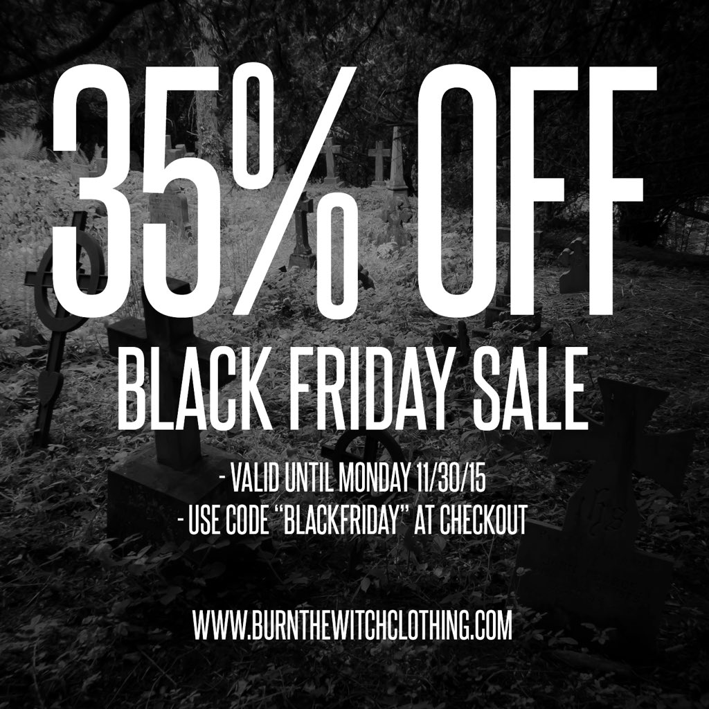 burnthewitchco's tweet photo. 35% off from now until Monday! Just use the promo code "BLACKFRIDAY" to redeem.

https://t.co/NFbqRpflue https://t.co/sT1taUBiaU