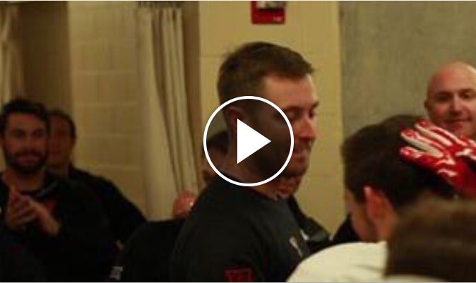 TechAthletics's tweet photo. A glimpse inside a victorious post-game locker room following the win over UT #WreckEm
https://t.co/dtPSimMsBY https://t.co/ZSHngcrIGW